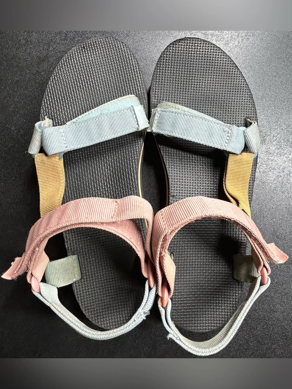 Teva Women's Size 7.5 Universal Light Multi Color Platform Sandal